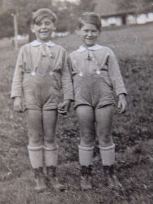 Jiří a Felix na prázdninách v Písku