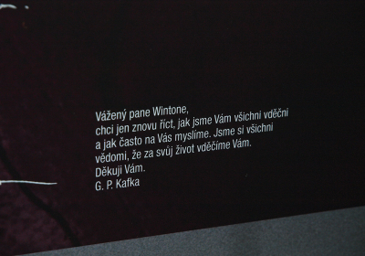 Výstava „Winton“, Praha – Vyšehrad