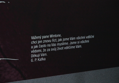 Exhibition „Winton“, Prague – Vyšehrad