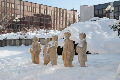 Characters of famous book There Were Five of Us (Rychnov nad
Kněžnou)