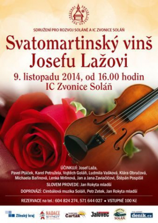 Ve Zvonici se bude přát zpěvákovi Josefu Lažovi