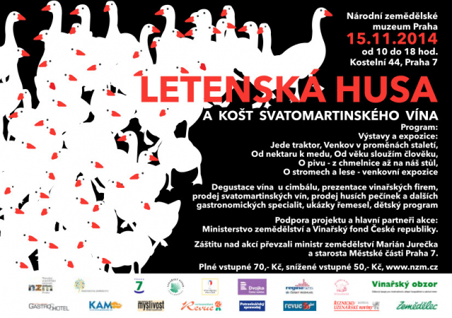 LETENSKÁ HUSA A KOŠT SVATOMARTINSKÉHO VÍNA