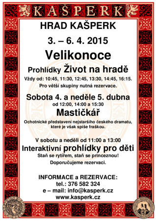 Velikonoce na hradě Kašperk
