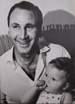 Zdeněk Ornest with daughter Ivana