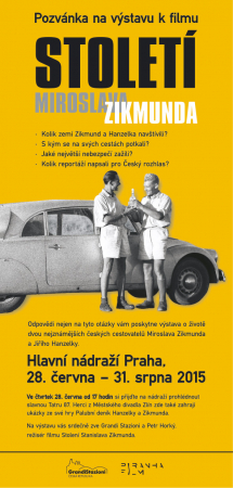 Výstava k filmu STOLETÍ MIROSLAVA ZIKMUNDA