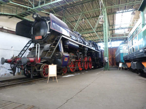 Den otevřených dveří v chomutovském depozitáři Železničního muzea NTM