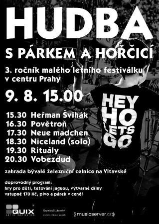 Letní festival v Praze na Vltavské