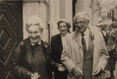 Sir Nicholas George Winton a Ruth Hálová