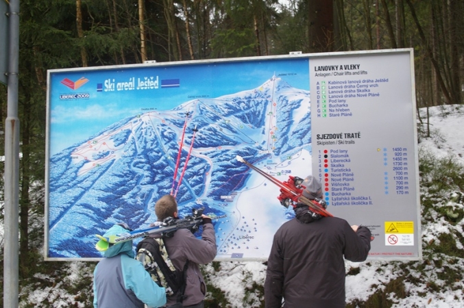 Zimní sezona na Ještědu