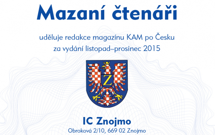 Listopad–prosinec 2015 Znojmo