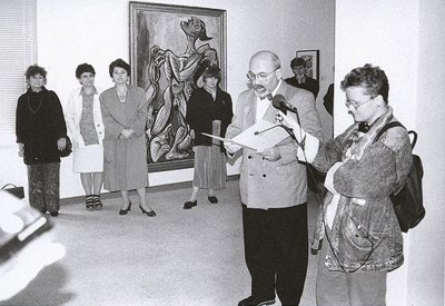 Jan Munk is the director of the Terezín Memorial since 1990