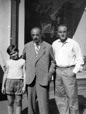 Three Ledeč men (from left MUDr. Jan Ledeč, MUDr. Josef Ledeč,
and MUDr. Jiří Ledeč)