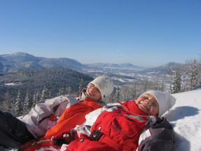 Ciesz się zimą w Beskidach