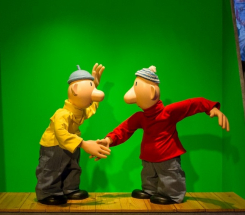 Pat a Mat se zabydleli v muzeu Grévin Praha „… A je to!“