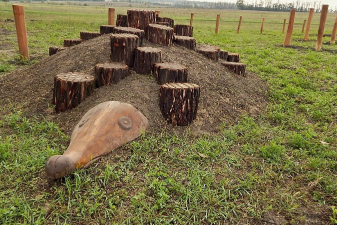 Relaxační zóna na Křížovém vrchu v Hustopečích