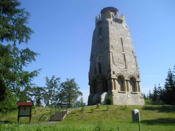 Výlet na Bismarckovu rozhlednu na Zelené hoře