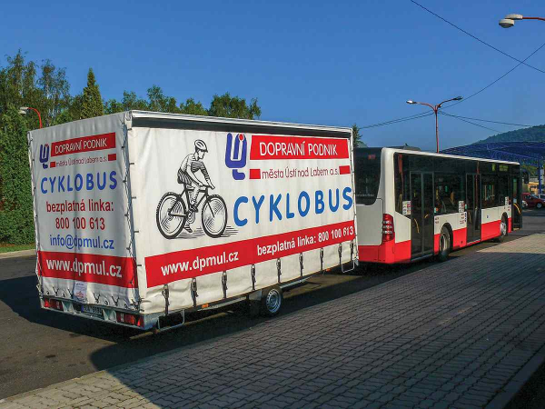 Ústí nad Labem z cyklistického sedla