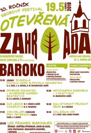 Festival sborového zpěvu Otevřená zahrada