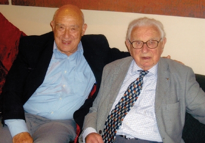 Hugo visited Sir Nicholas Winton several times