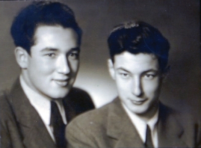 Hugo and Rudolf after his return to Brno