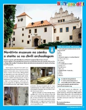 Navštivte muzeum na zámku a staňte se na chvíli archeologem