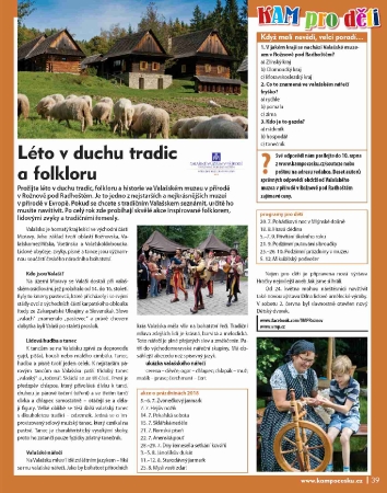 Léto v duchu tradic a folkloru