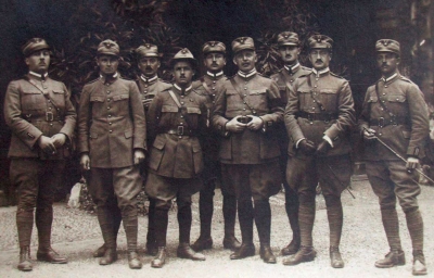 Felix’s father already now as an Italian interbrigadier Felix accepted by the Spanish king Juan Carlos I – March 1976
(second fom the left