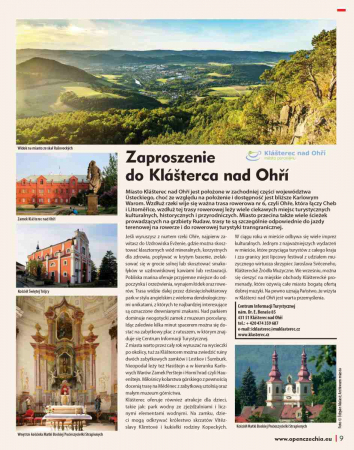 Zaproszenie do Klášterca nad Ohří