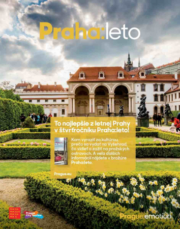 Praha leto