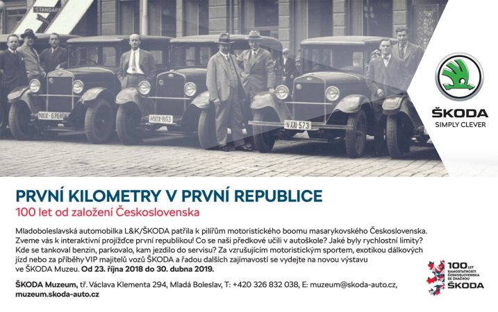 První kilometry v první republice