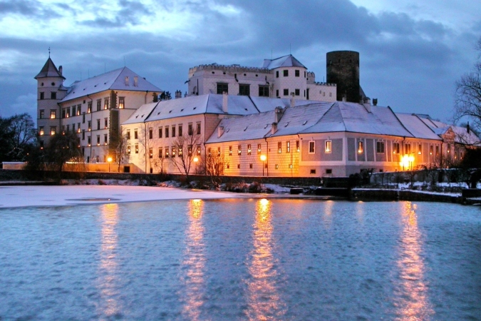 Staatsburg und -schloss Jindřichův Hradec