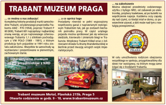 Trabant muzeum Motol