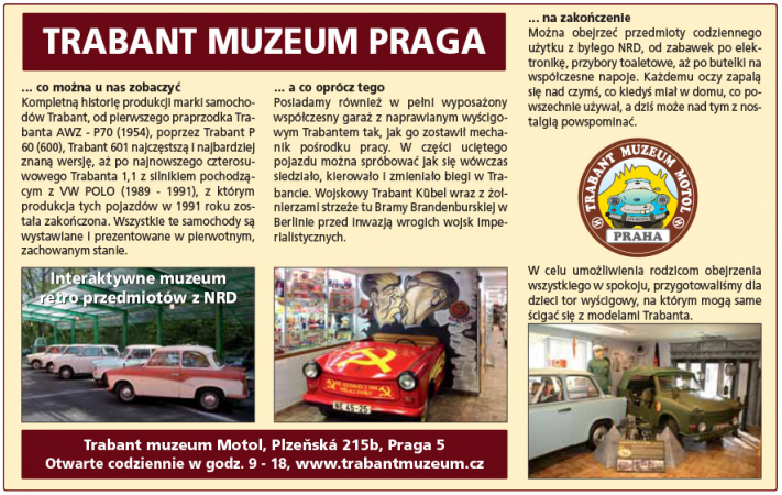 Trabant muzeum Motol