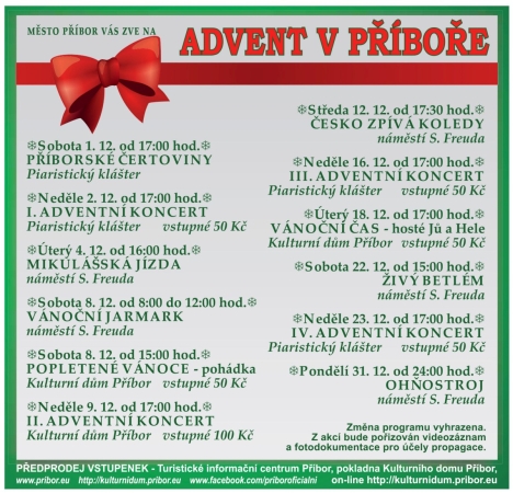 Advent v Příboře