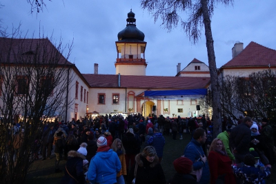 Adventní setkání na zámku Nový Hrad v Jimlíně