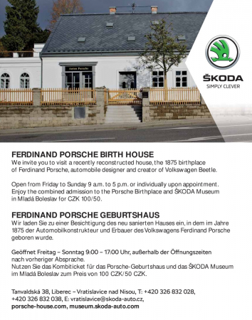 Ferdinand Porsche Birth House