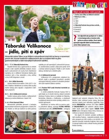 Táborské Velikonoce – jídlo, pití a zpěv