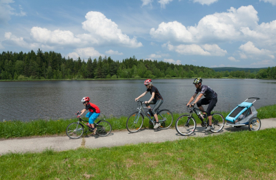 Cyklotrasa u Velkého Dářka. Foto: Jaroslav Horák