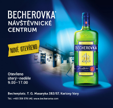 Becherovka - návštěvnické centrum