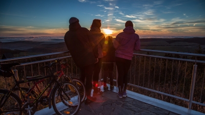 Krušnohorské západy slunce