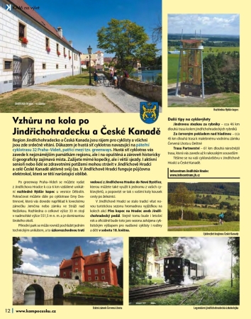 Vzhůru na kola po Jindřichohradecku a České Kanadě