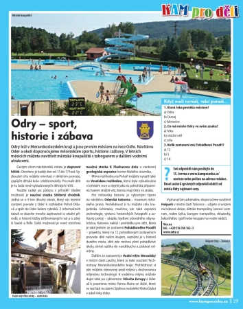 Odry – sport, historie i zábava