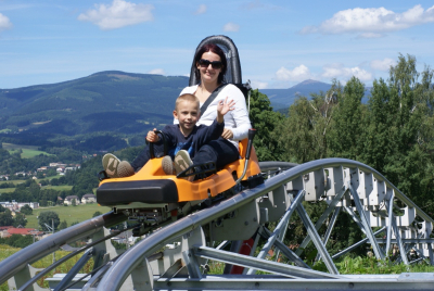 Bobová dráha Berta, Mladé Buky