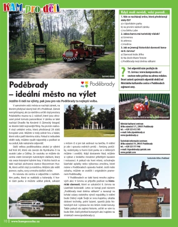 Poděbrady – ideální město na výlet