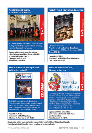 Slevové kupony - červenec 2019