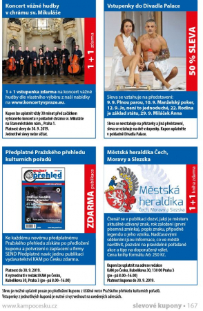 Slevové kupony - září 2019