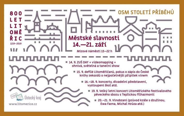 Litoměřice slaví 800 let města