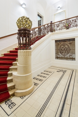 Vstupní schodiště, foto: Tomáš Dittrich