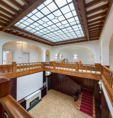 Schodišťová hala se světlíkem, foto: Tomáš Dittrich