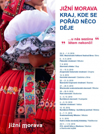 Jižní Morava kraj, kde se pořád něco děje